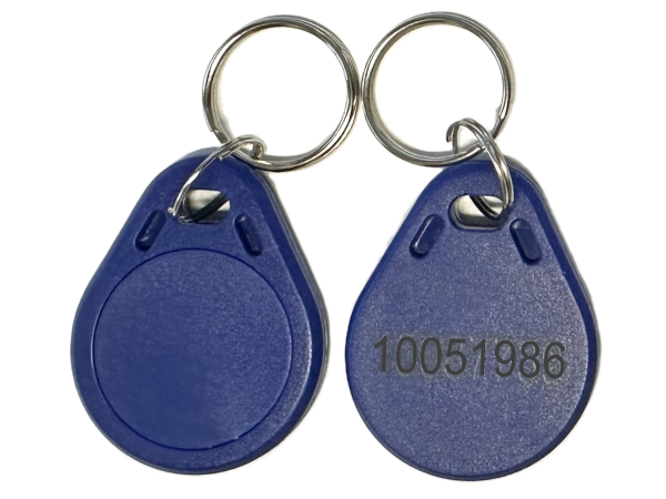 Key fob blue 125 kHz R/O