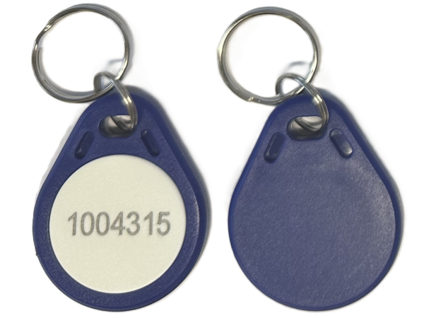 Key fob MIFARE® DESFire® EV2 4k blue/white